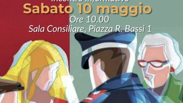 Incontro Pubblico campagna di prevenzione truffe 10/05/2025